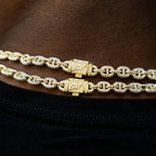 Micro Valentina Chain in Yellow Gold - 7mm