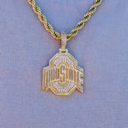Ohio State Buckeyes Official NCAA Micro Logo Pendant