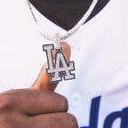 Los Angeles Dodgers Official MLB Logo Pendant
