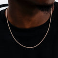 Rope Chain in Rose Gold - 2mm