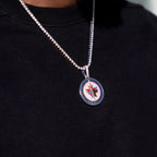 Winnipeg Jets Official NHL Logo Pendant in White Gold