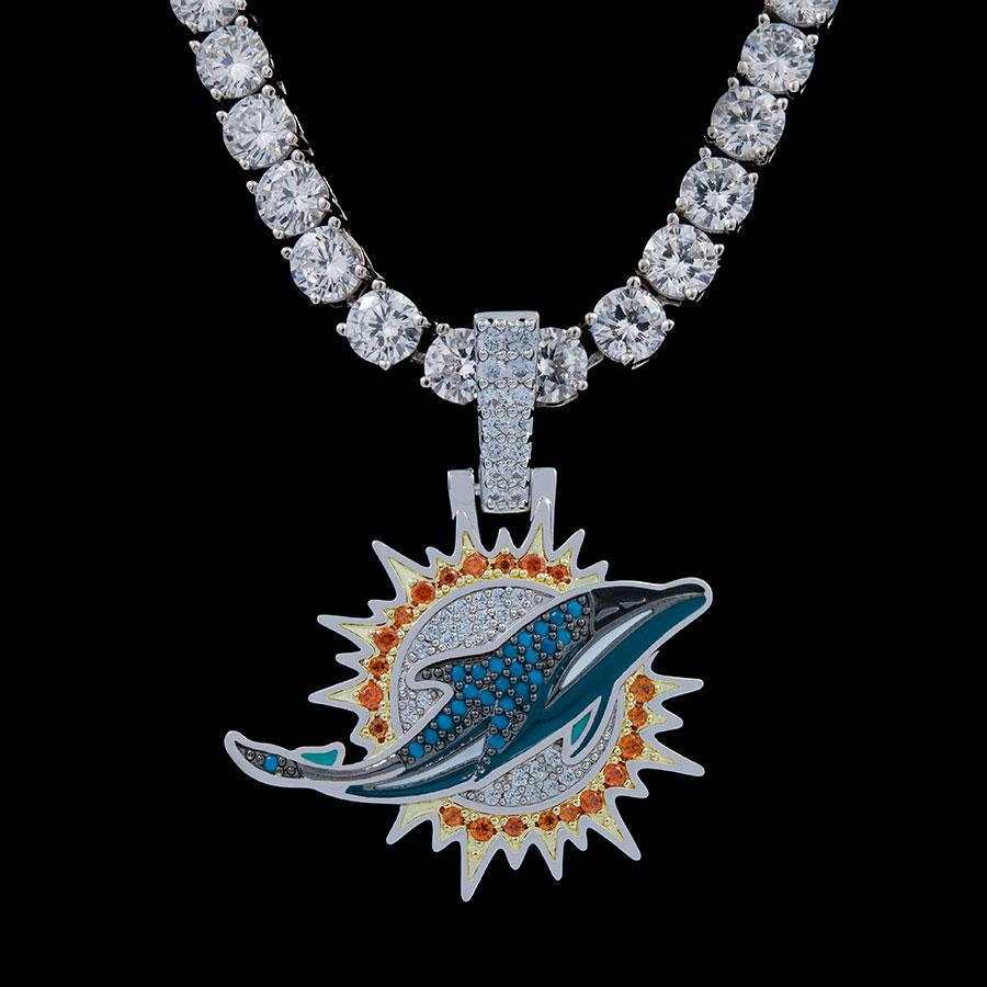Miami Dolphins Official NFL Pendant