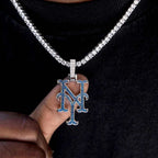 New York Mets Official MLB Logo Pendant