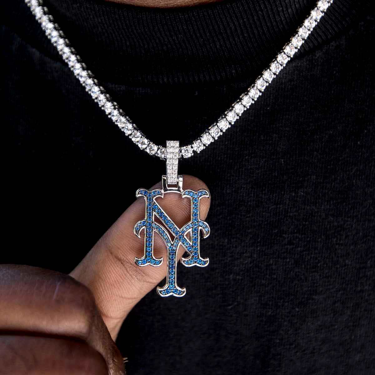 New York Mets Official MLB Logo Pendant