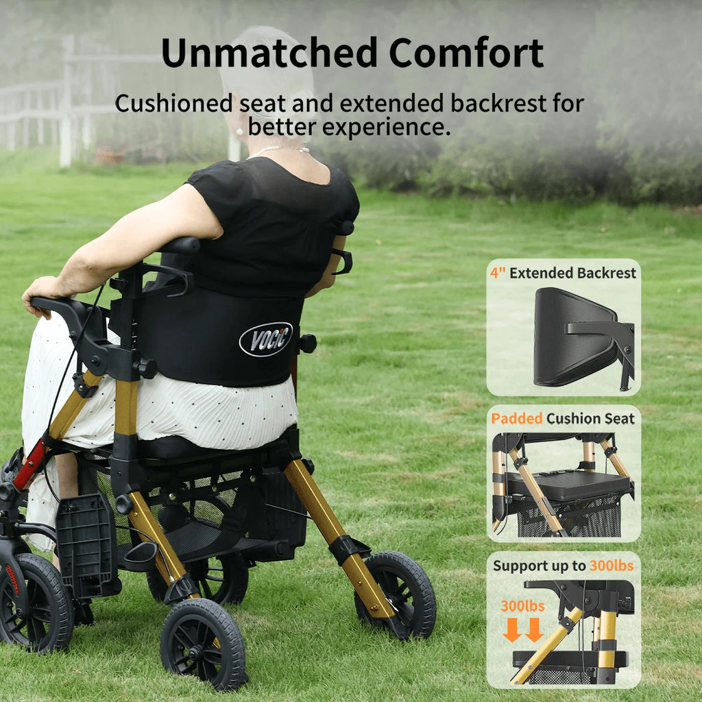 Used Z51 Shift Combo 2 In 1 Rollator Walker