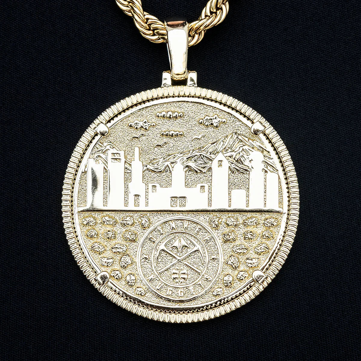 Denver Nuggets Official NBA Coin Pendant