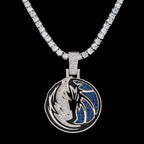 Dallas Mavericks Official NBA Logo Pendant
