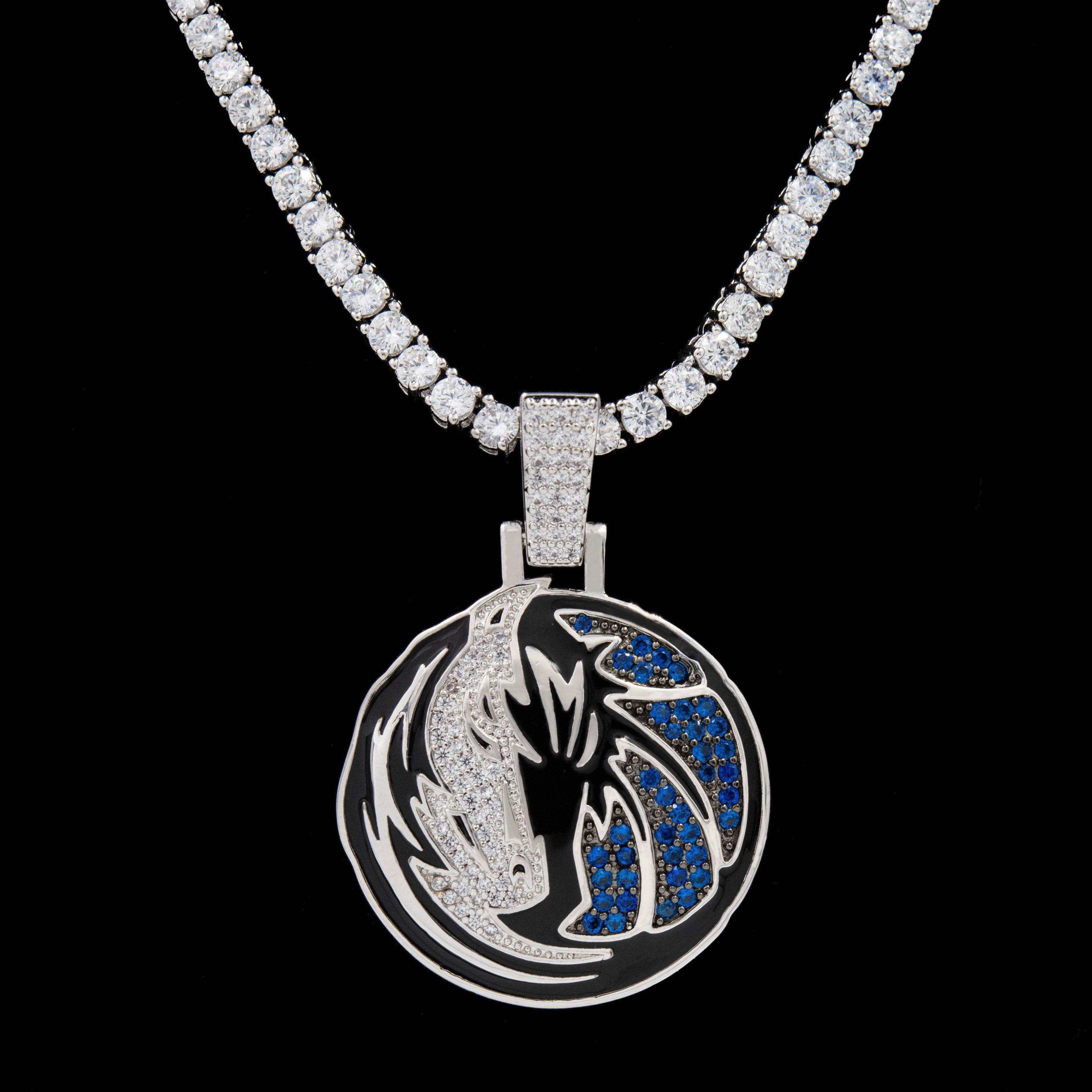 Dallas Mavericks Official NBA Logo Pendant