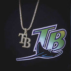 Tampa Bay Rays Official MLB Logo Pendant