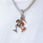 Miami Hurricanes Official NCAA Mascot Pendant