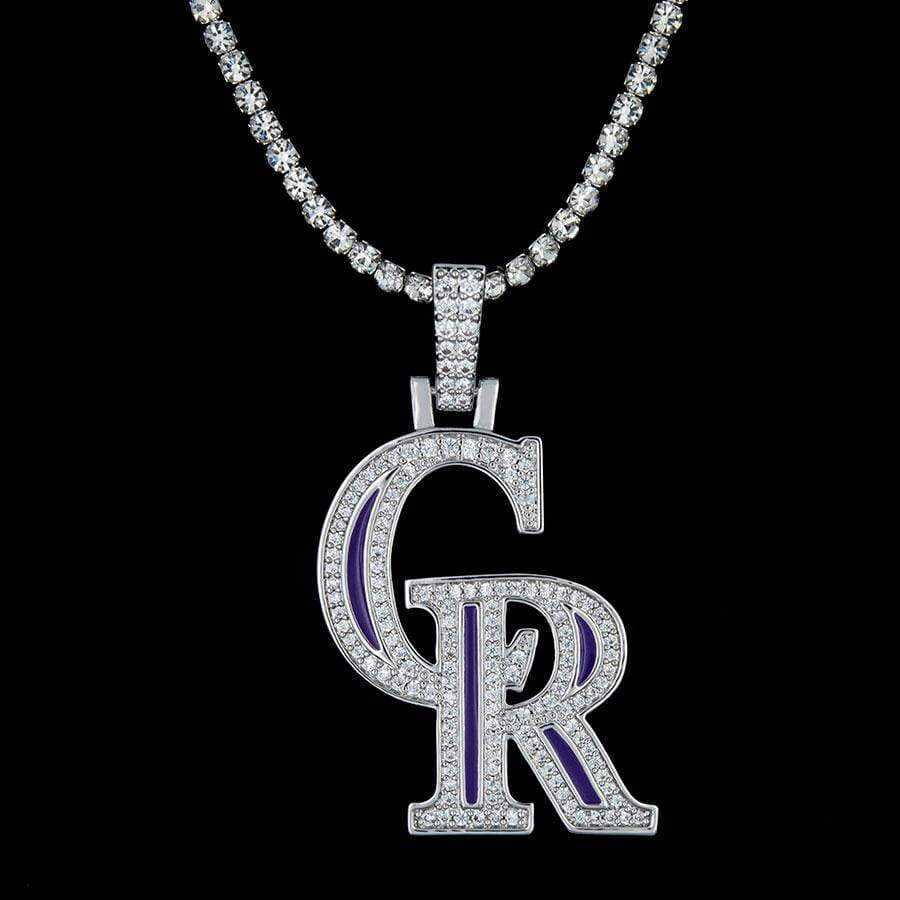Colorado Rockies Official MLB Logo Pendant