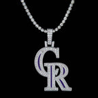 Colorado Rockies Official MLB Logo Pendant