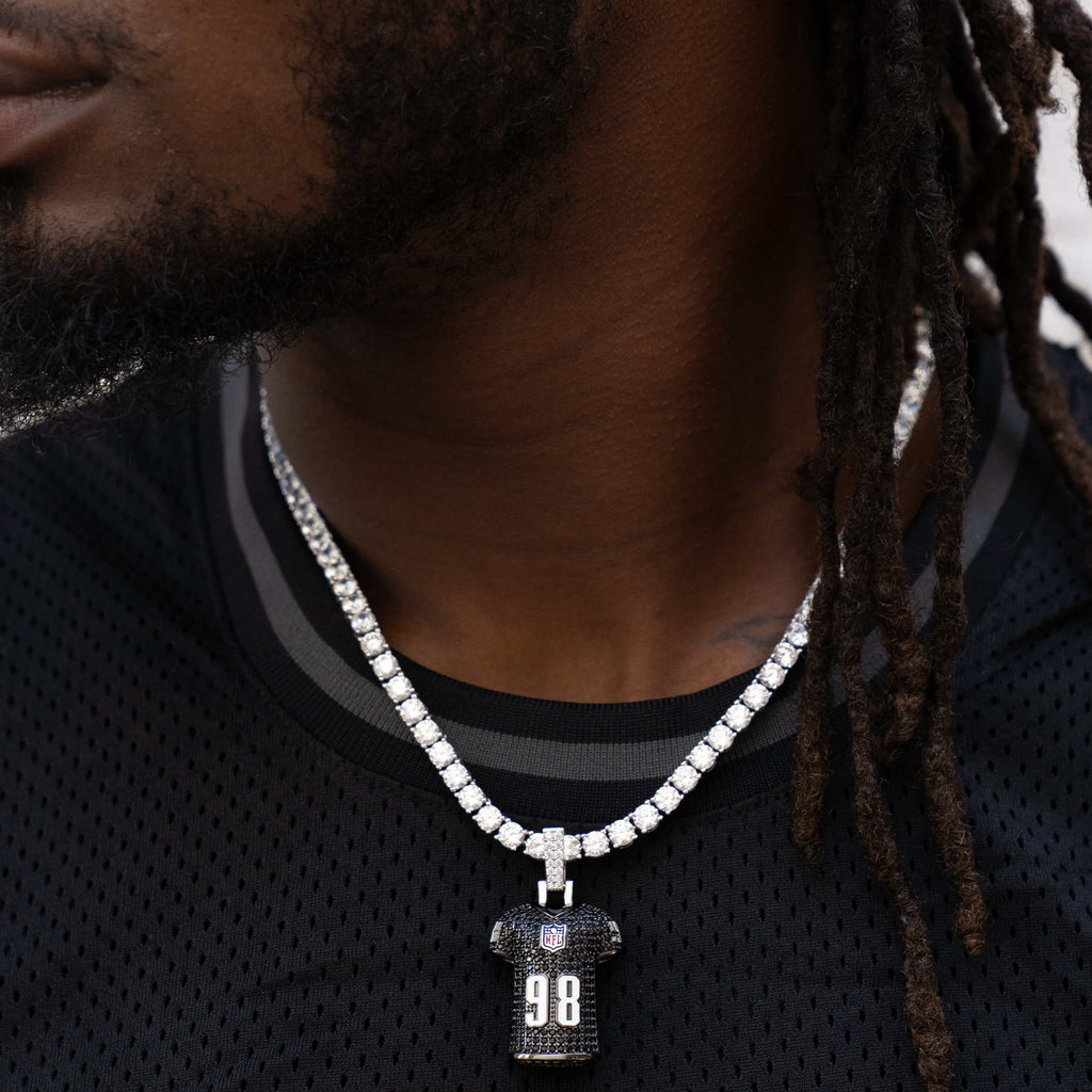 Las Vegas Raiders Maxx Crosby Jersey Pendant