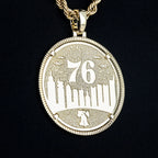 Philadelphia 76ers Official NBA Coin Pendant