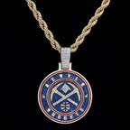 Denver Nuggets Official NBA Logo Pendant