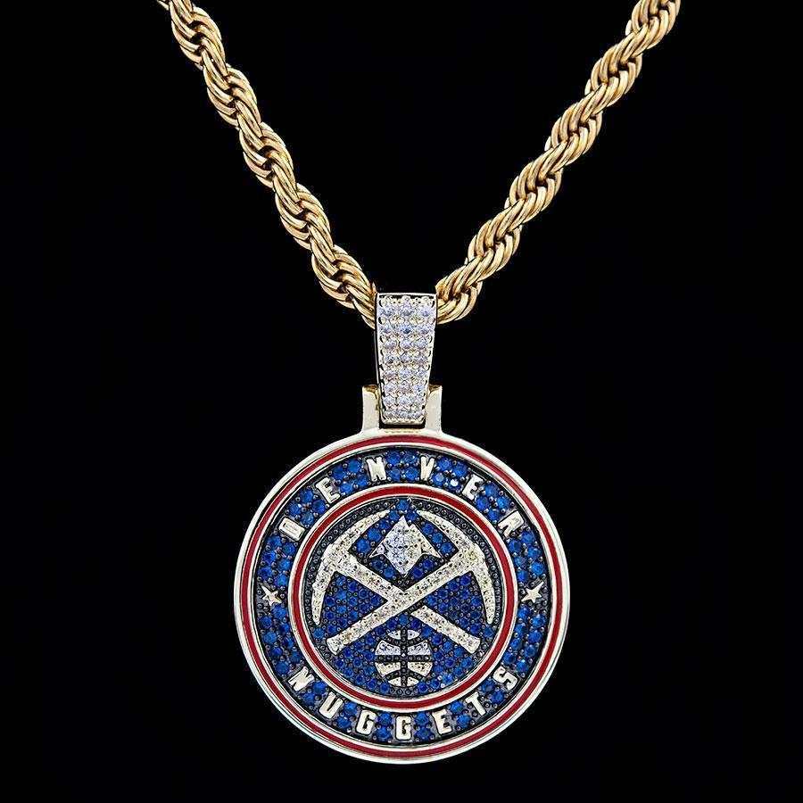 Denver Nuggets Official NBA Logo Pendant