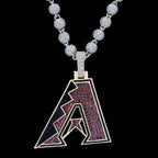 Arizona Diamondbacks Official MLB Logo Pendant