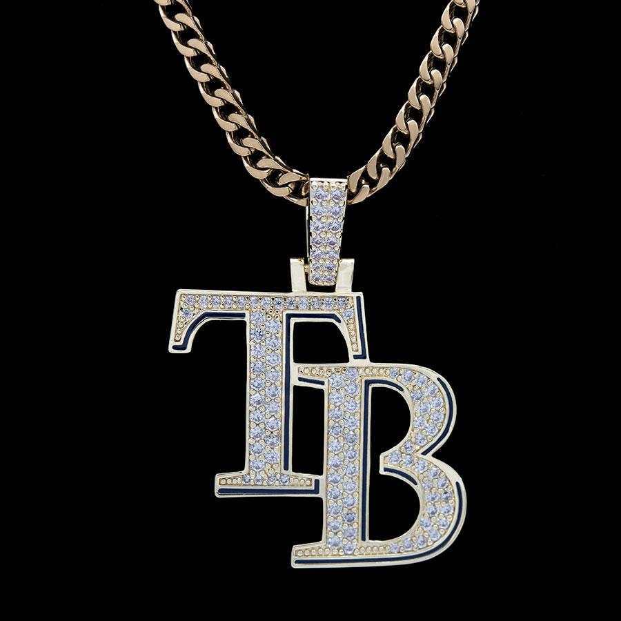 Tampa Bay Rays Official MLB Logo Pendant