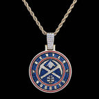 Denver Nuggets Official NBA Logo Pendant