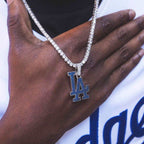 Los Angeles Dodgers 150th Anniversary Official MLB Logo Pendant