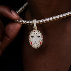 Jason Mask Pendant in Yellow Gold