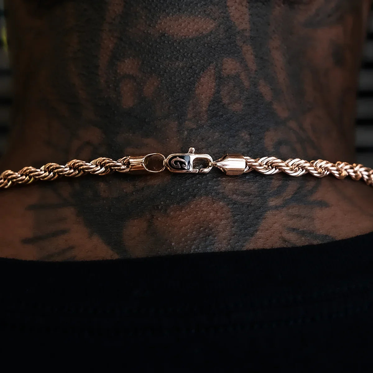Rope Chain in Rose Gold- 6mm