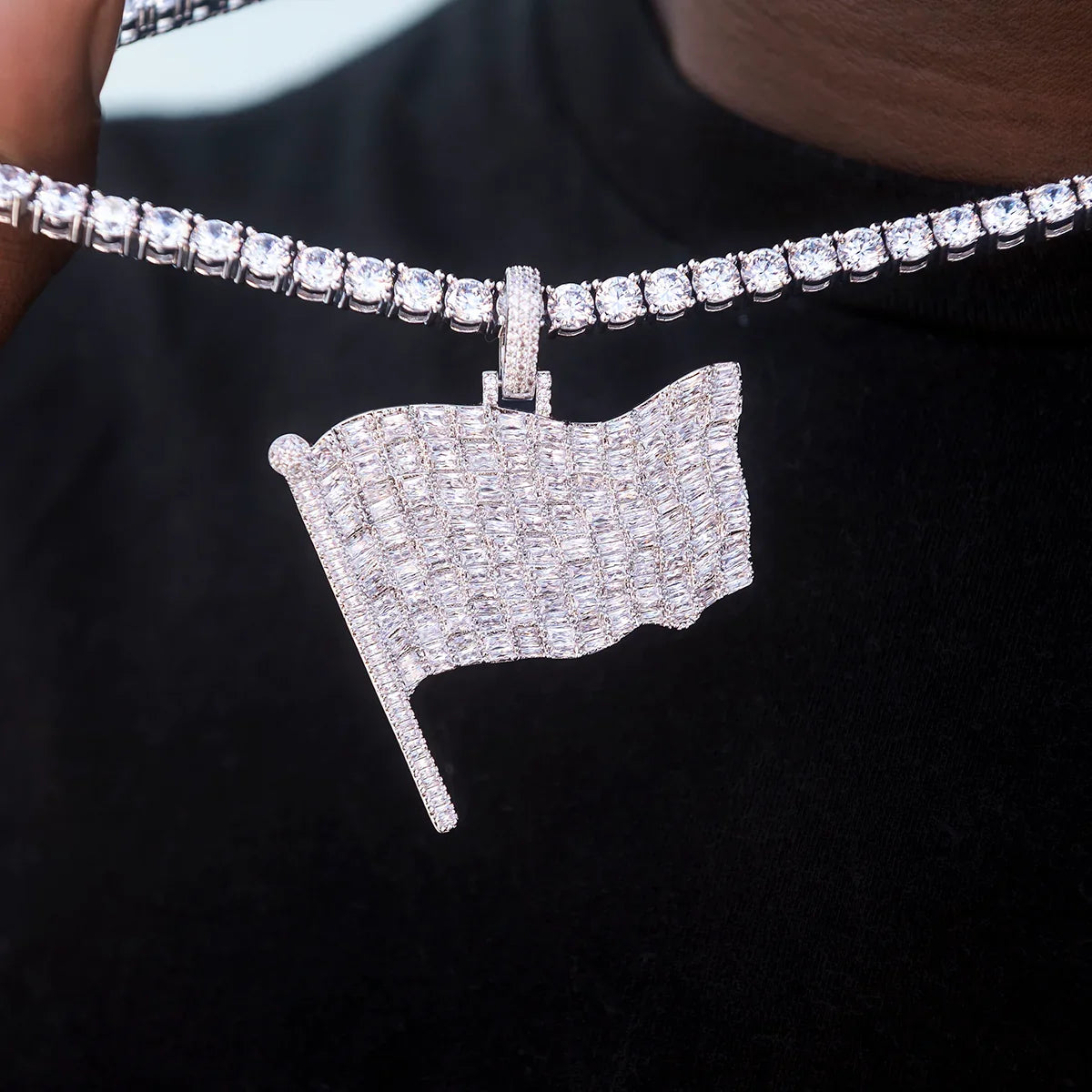 GLD x BlackOps Diamond Baguette Flag