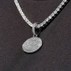 Green Bay Packers Official NFL Micro Logo Pendant in White Gold
