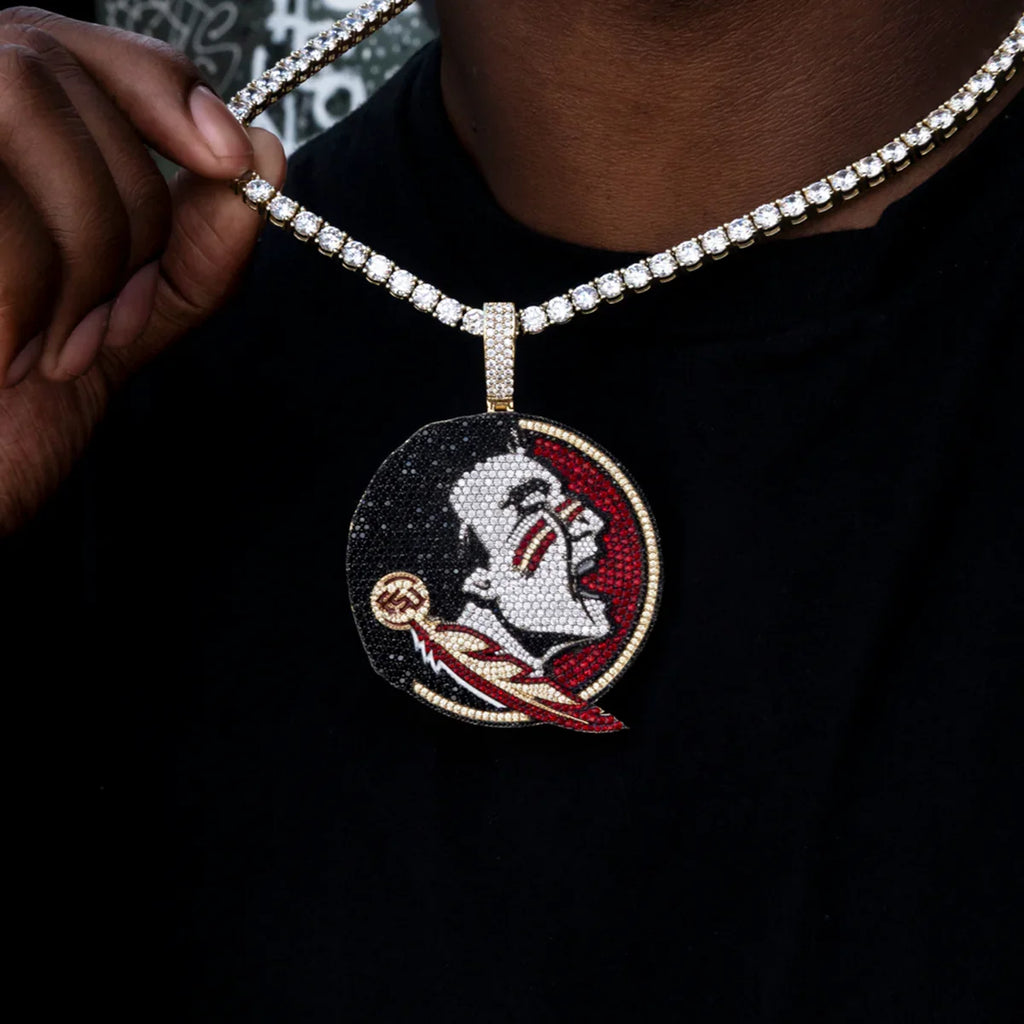 Large Florida State Seminoles Official NCAA Mascot Pendant