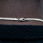 South Beach Cuban™ Chain in White Gold- 5mm