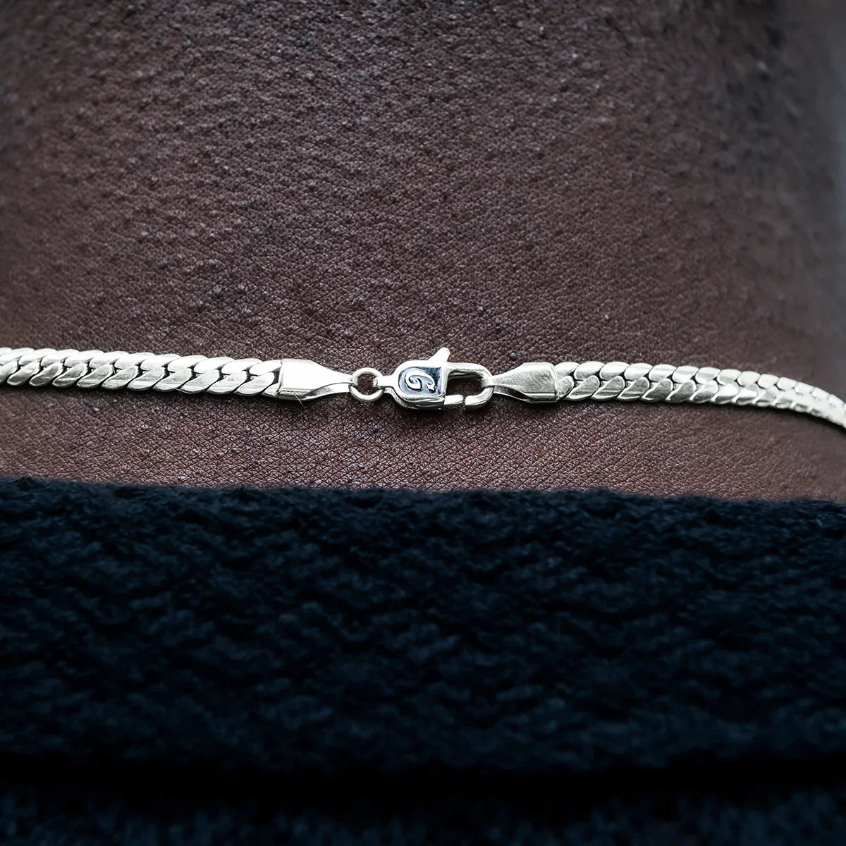 South Beach Cuban™ Chain in White Gold- 5mm