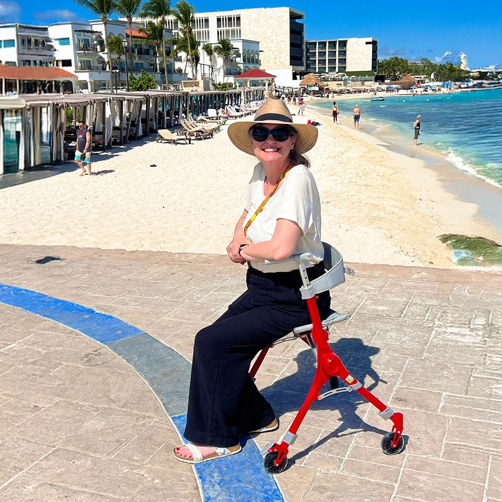 Z35 PackGo Foldable Lightweight Rollator Walker