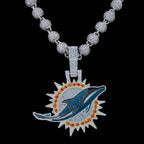 Miami Dolphins Official NFL Pendant