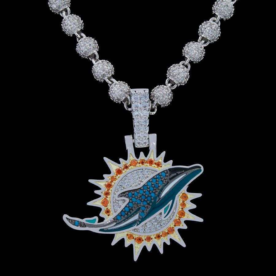 Miami Dolphins Official NFL Pendant