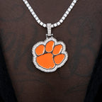 Clemson Tigers Official NCAA Logo Pendant