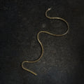 GLD X Bloody Osiris Iced Canary 3mm Diamond Tennis Chain in Yellow Gold Vermeil