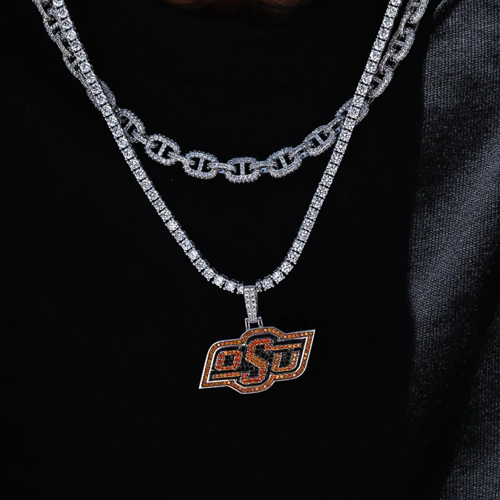 Oklahoma State Cowboys Official NCAA Logo Pendant