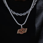 Oklahoma State Cowboys Official NCAA Logo Pendant