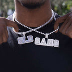 Custom Name Plate University Font