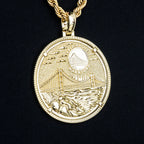 Golden State Warriors Official NBA Coin Pendant