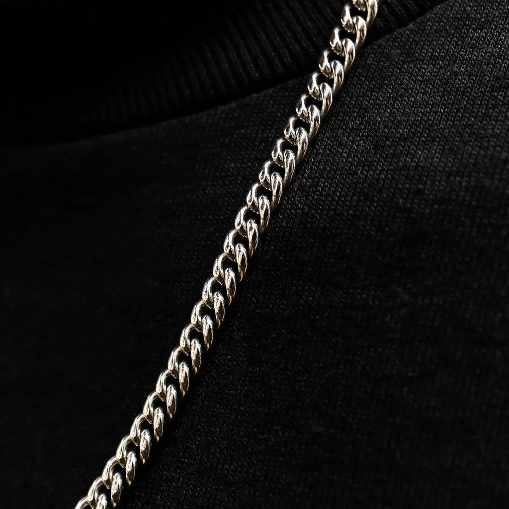 Miami Cuban Chain in White Gold - 5mm