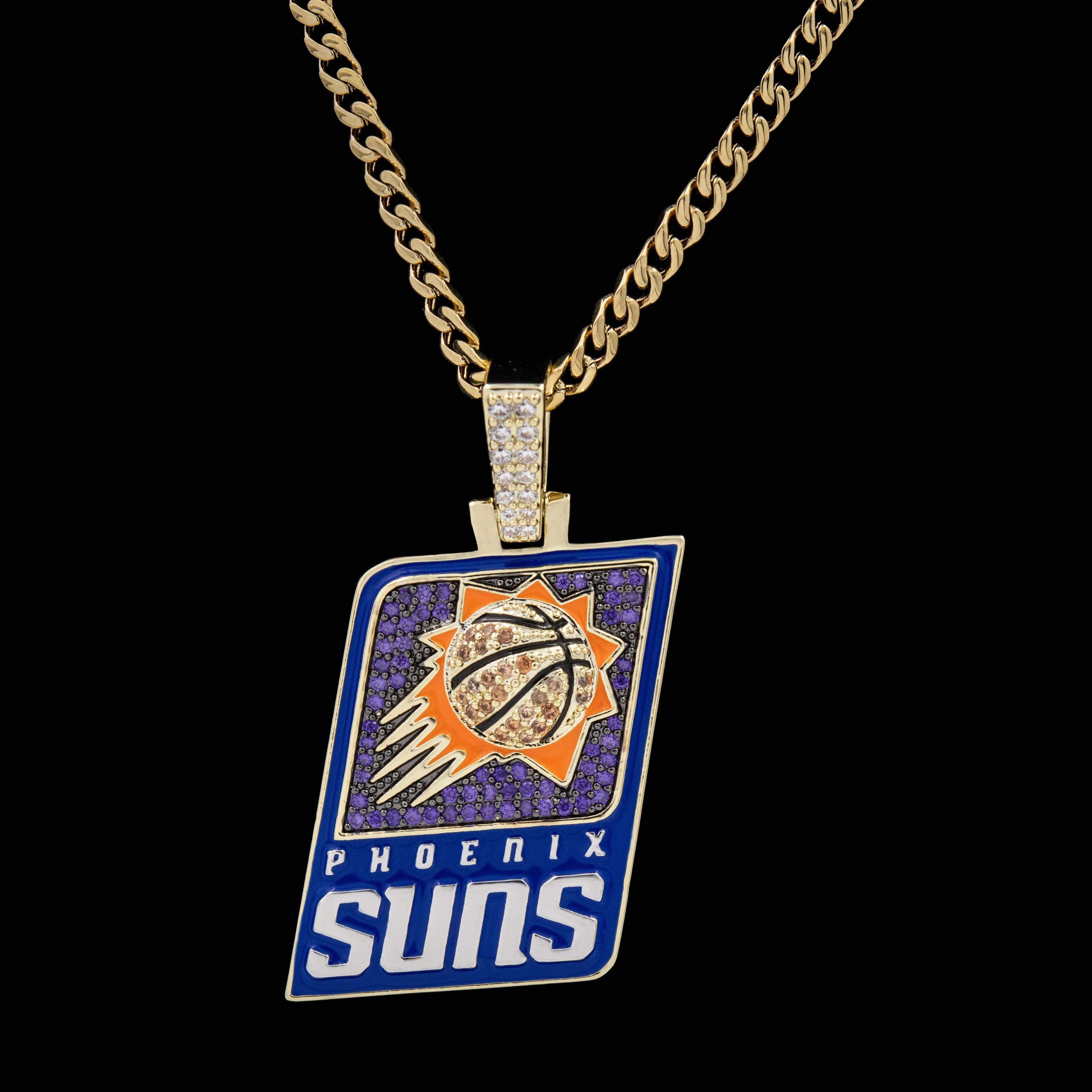 Phoenix Suns Official NBA Logo Pendant