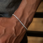 Micro Tennis Chain + Bracelet Bundle in Rose Gold