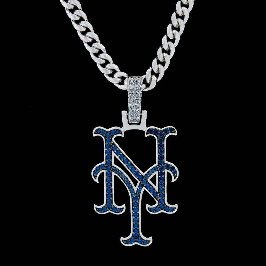 New York Mets Official MLB Logo Pendant