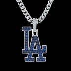 Los Angeles Dodgers 150th Anniversary Official MLB Logo Pendant