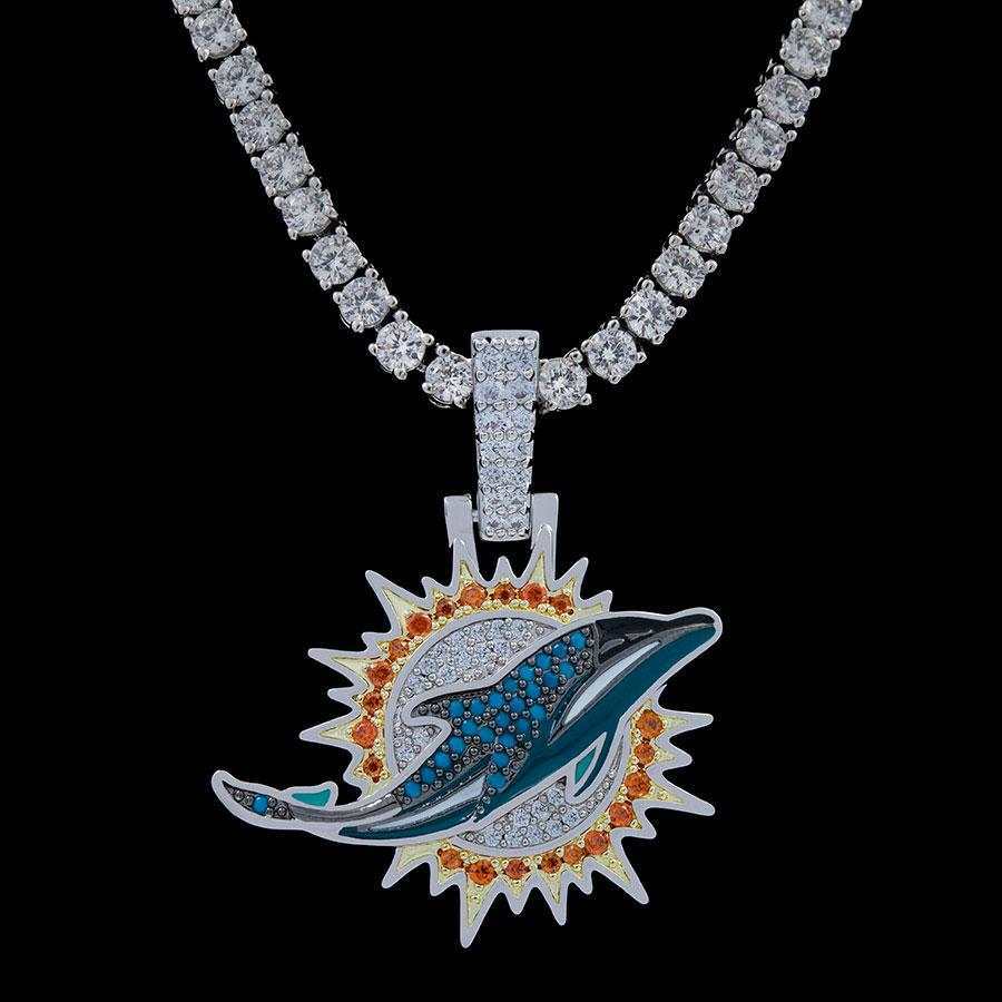 Miami Dolphins Official NFL Pendant