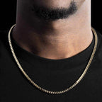 18k Vermeil Franco Chain - 3mm