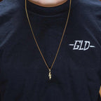 Micro Lightning Bolt Pendant
