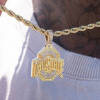 Ohio State Buckeyes Official NCAA Micro Logo Pendant