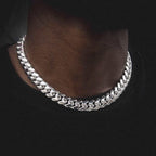 GLD Signature Cuban in White Gold - 12mm